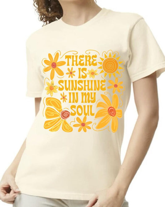 Sunshine in my Soul Tee - Ivory