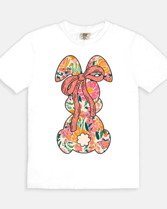 Bunny Please Tee - white