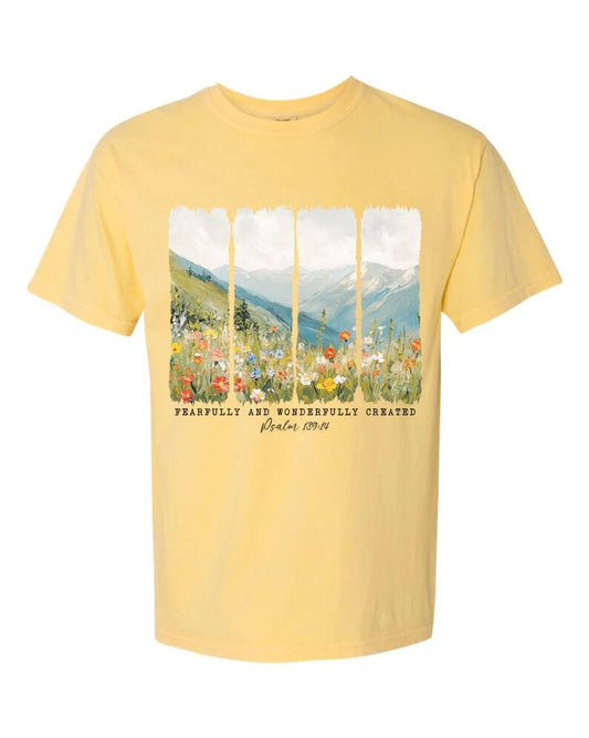 Psalm 139:14 Tee - butter